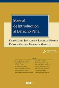 manual de introduccion al derecho penal-9788434025912