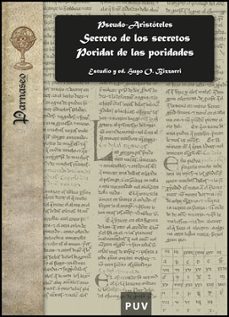 secreto de los secretos: poridat de las poridades (castellano/val enciano)-hugo o. bizzarri-9788437078212