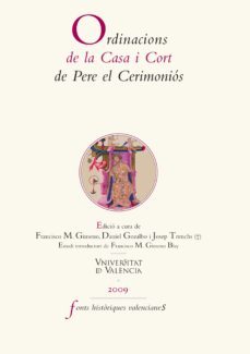 ordinacions de la casa i cort de pere el ceremoniós (ebook)-9788437082912