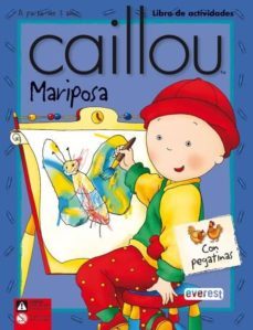 diverlibros caillou: mariposa-9788444140612