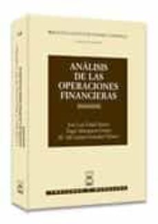 analisis de las operaciones financieras 1ª ed.-9788447027712