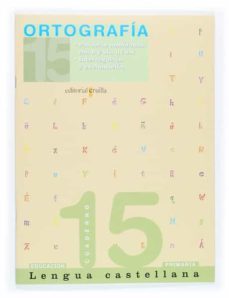 cuaderno lengua castellana. ortografia 15 5º primaria  catala-9788466111812
