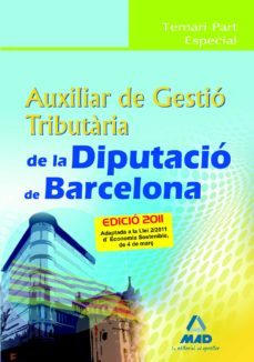 auxiliar de gestio tributaria diputacio barcelona.  temari parte especial-9788467659412