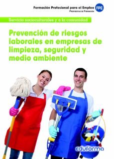 prevencion de riesgos laborales en empresas de limpieza, segurida d y medio ambiente-9788467689112