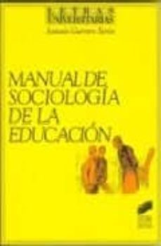 manual de sociologia de la educacion-9788477383512