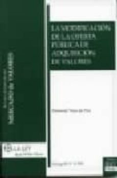 la modificacion de la oferta publica de adquisicion de valores-nemesio vara de paz-9788481262612