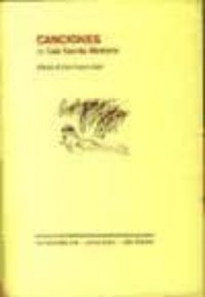 canciones-luis garcia montero-9788481919912