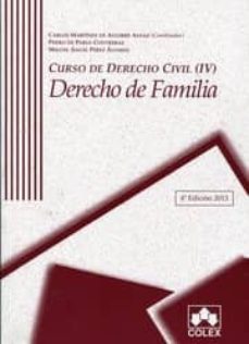 curso de derecho civil (iv) derecho de familia. 4ª edicion 2014-9788483423912