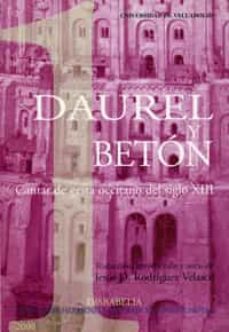daurel y neton: cantar de gesta occitano del siglo xiii-jesus demetrio rodriguez velasco-9788484480112
