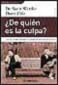¿de quien es la culpa?-scott wetzler-diane cole-9788484507512