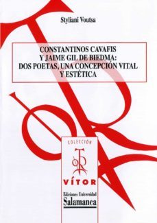 constantinos cavafis y jaime gil de biedma (ebook)-styliani voutsa-9788490121412