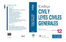 codigo civil y leyes civiles generales 2012-9788490200612