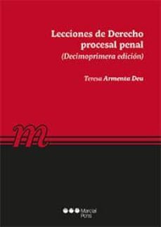 lecciones de derecho procesal penal-teresa armenta deu-9788491235712