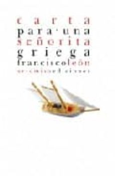 carta para una señorita griega-9788496374812