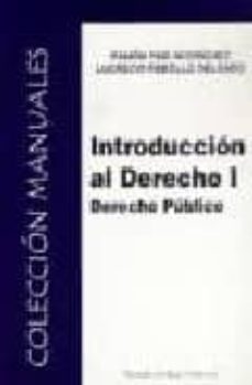 introduccion al derecho i: derecho publico-9788497723312
