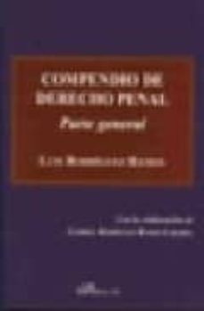 compendio de derecho penal: parte general-9788497726412