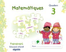 iniciacion a las matematicas 3. (papapapu). valenciano educacion infantil 3-5 años-9788498770612