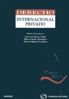 derecho internacional privado (9ª ed)-9788499038612