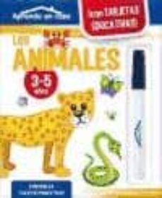 los animales (con tarjetas educativas y rotulador )-9788499394312