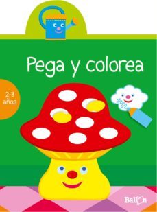 pega y colorea: 2-3 años (verde)-9789037493412