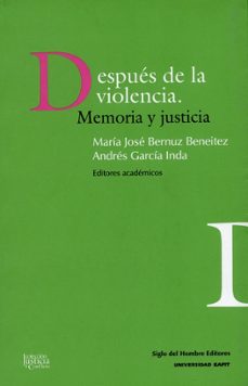 despues de la violencia memoria y justicia (ebook)-9789586653312