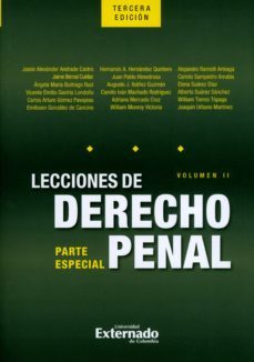 lecciones de derecho penal. parte especial. volumen ii (ebook)-jason alexander andrade castro-cuellar jaime bernal-angela maria buitrago ruiz-9789587902112