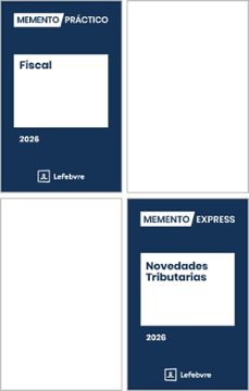 pack memento fiscal 2026 + memento express novedades tributarias 2026-9791387732912