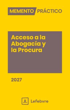 memento acceso a la abogacía y la procura 2027-9791387925512