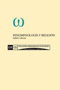 fenomenologia y religion (ebook)-isabel cabrera-cdleir0192512