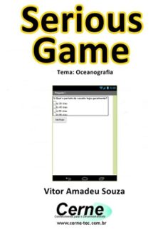 serious game tema: oceanografia (ebook)-vitor amadeu souza-3410002260222