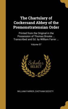 the chartulary of cockersand abbey of the premonstratensian order-9780270741322
