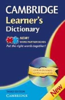 cambridge learner s dictionary (3rd ed) incluye cd-rom-9780521682022