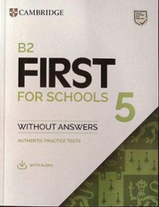 b2 first for schools 5 student s book without answers with audio-9781009273022