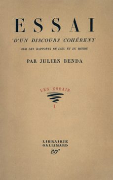 essai d'un discours coherent sur les rapports de dieu et du monde (ebook)-julien benda-9782072038822