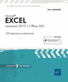excel 2019 (versiones 2019 y 0ffice 365)-pierre rigollet-9782409024122