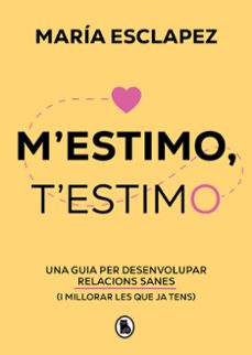 m estimo, t estimo-maria esclapez-9788402428622