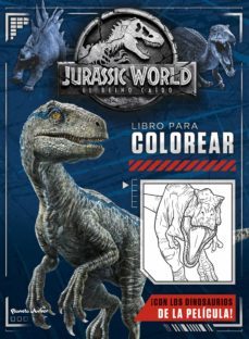 jurassic world: el reino caido: libro para colorear-9788408190622