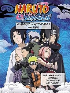 cuaderno de actividades para fans naruto shippuden-9788410301122