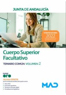 cuerpo superior facultativo de la junta de andalucía. temario común volumen 2-9788414256022