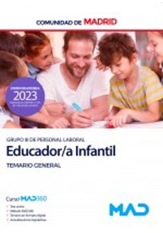 educador/a infantil grupo iii de la comunidad de madrid. temario general-9788414275122