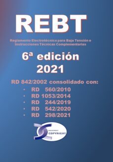 rebt 6ª edicion. reglamento electrotecnico para baja tension e instrucciones tecnicas complementarias-9788415270522
