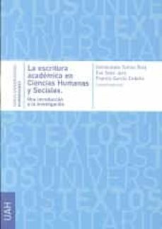 la escritura academica en ciencias humanas y sociales-inmaculada simon ruiz-9788415595922
