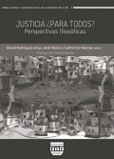 justicia ¿para todos? perspectivas filosoficas-9788416032822