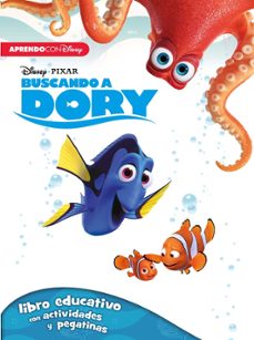 buscando a dory (libro educativo disney con actividades y pegatin as)-9788416548422