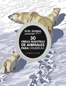 arte-terapia 30 obras maestras sobre animales para colorear-9788416641222