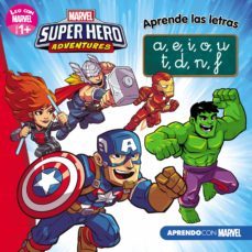 los vengadores. aprende las letras. (leo con marvel - nivel 1 plu s)-9788417630522