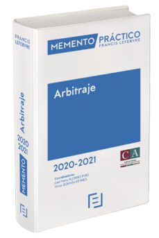memento arbitraje 2020-2021-9788417985622