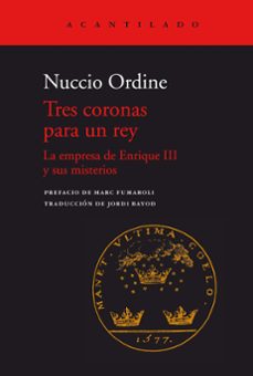 tres coronas para un rey (ebook)-nuccio ordine-9788419036209
