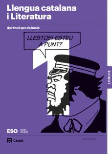 ab llengua catalana i literatura 1 eso. aprèn el que es basic lomloe-9788421882122