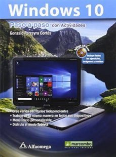 windows 10 paso a paso con actividades-9788426723222
